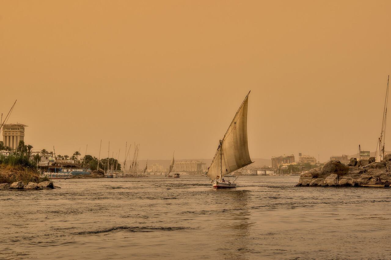Nile Sunset Felucca Ride, Cairo