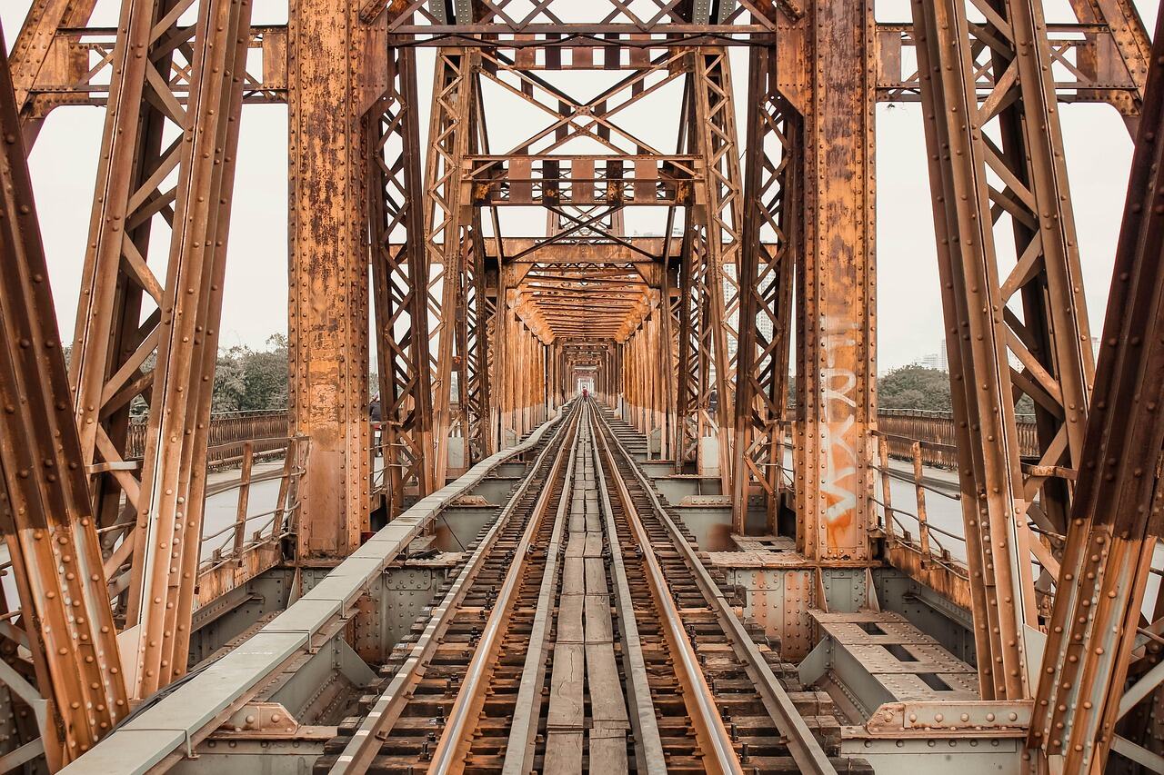 Long Bien Bridge, Hanoi