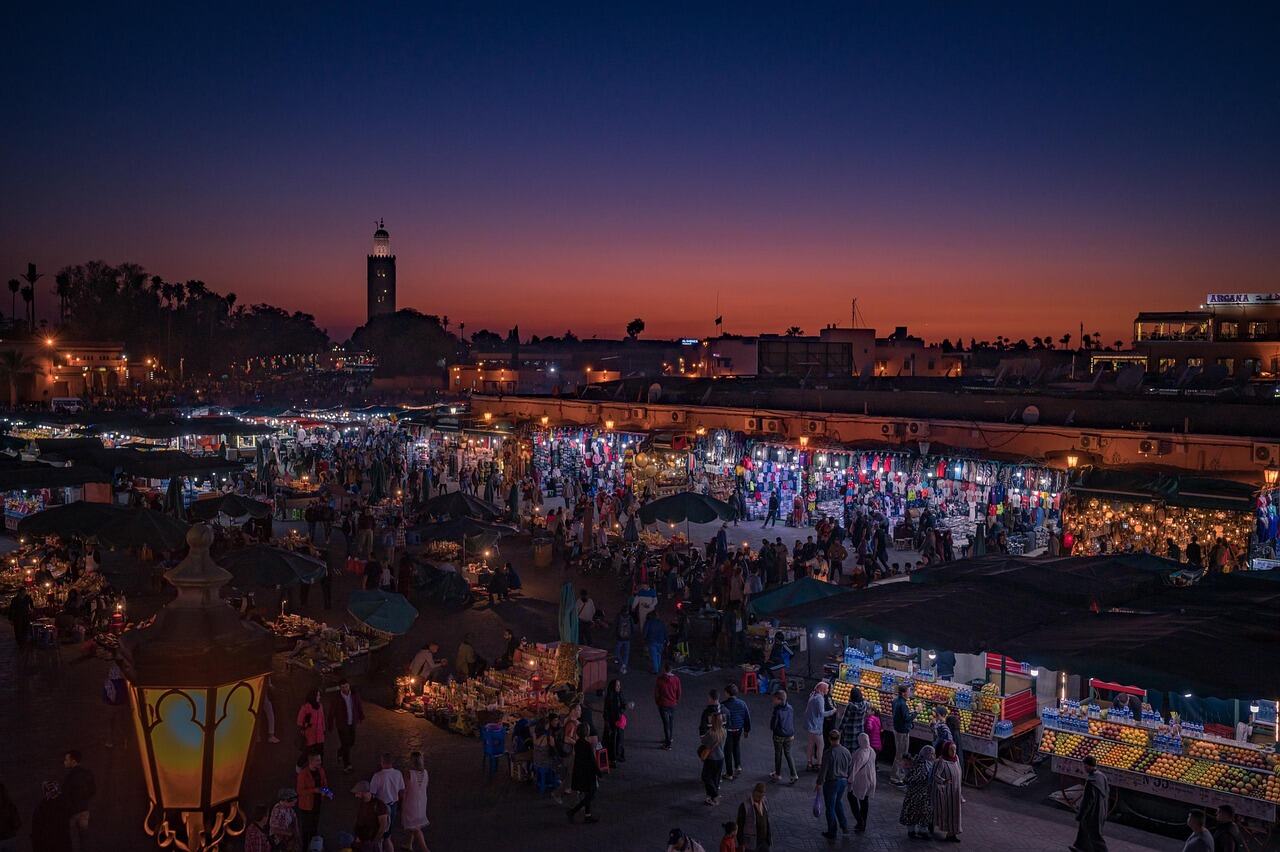 Jemaa el-Fnaa, Marrakech