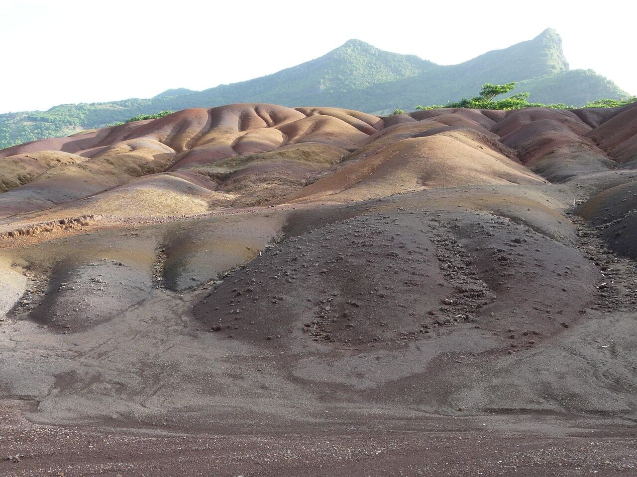 Chamarel Seven Coloured Earth, Mauritius