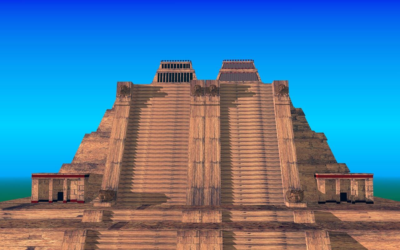 Zócalo and Templo Mayor, Mexico City
