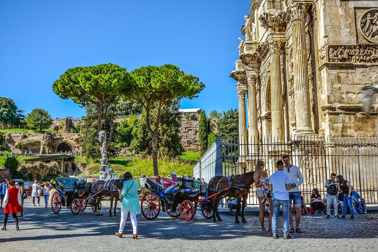 Colosseum and Roman Forum, Rome