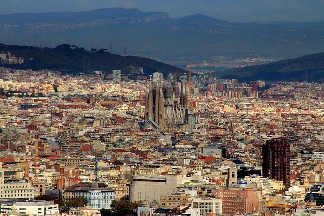 barcelona, panorama, top, architecture, town, spain, building, urban, perspective, view, barcelona, barcelona, barcelona, barcelona, barcelona
