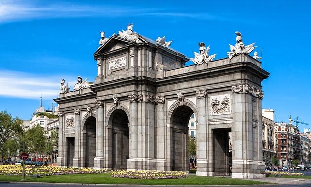 madrid, monument, puerta de alcalá, architecture, spain, door, tourism, madrid center, spain madrid, urban, madrid, madrid, madrid, madrid, madrid